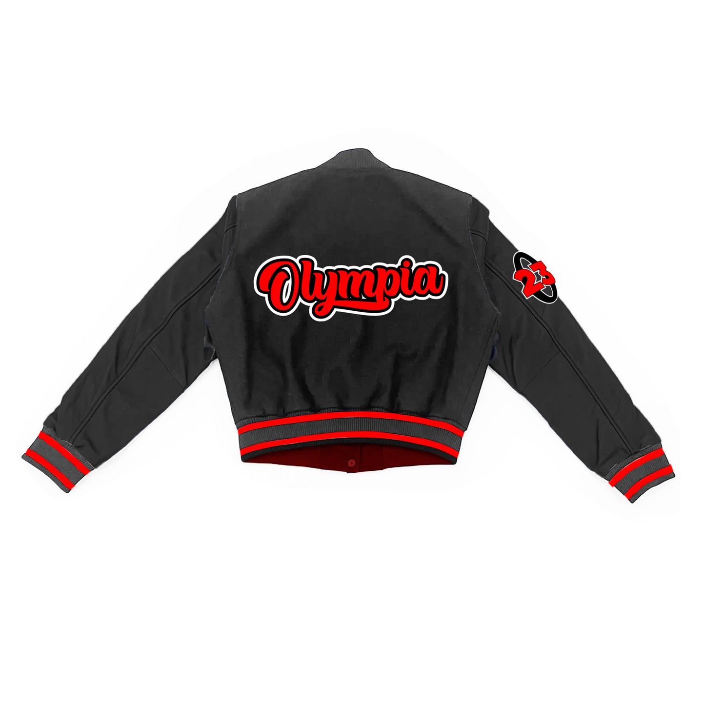 Olympia Varsity Women's Jacket Black