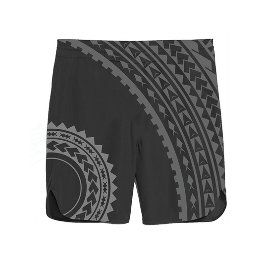 Olympia Samoa Tatau Black Shorts