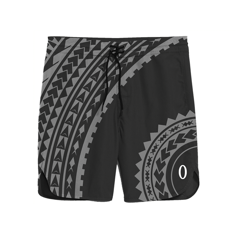 Olympia Samoa Tatau Black Shorts