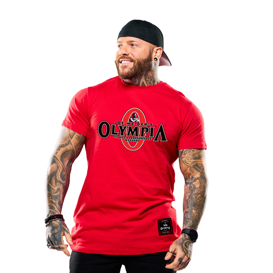 Olympia Fitness & Performance Weekend Premium Red T-Shirt