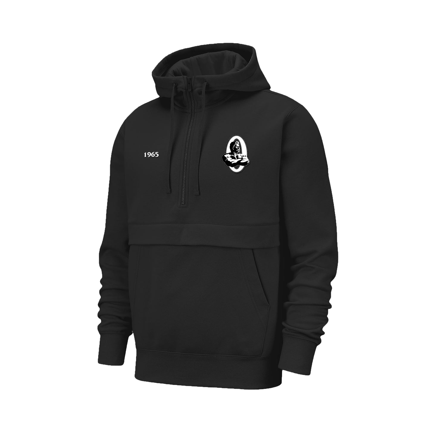 Olympia Quarter Zip Scuba Black