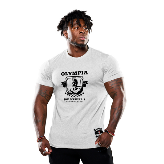 Olympia Joe Weider Flex T-Shirt White