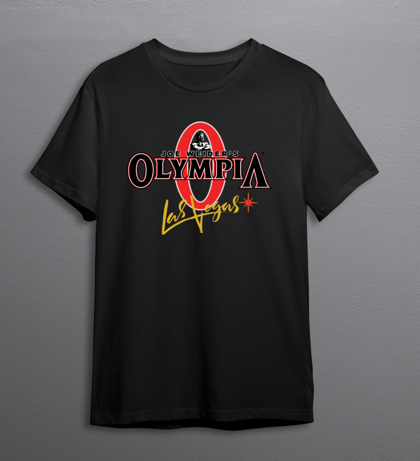 Olympia VEGAS Black T-Shirt