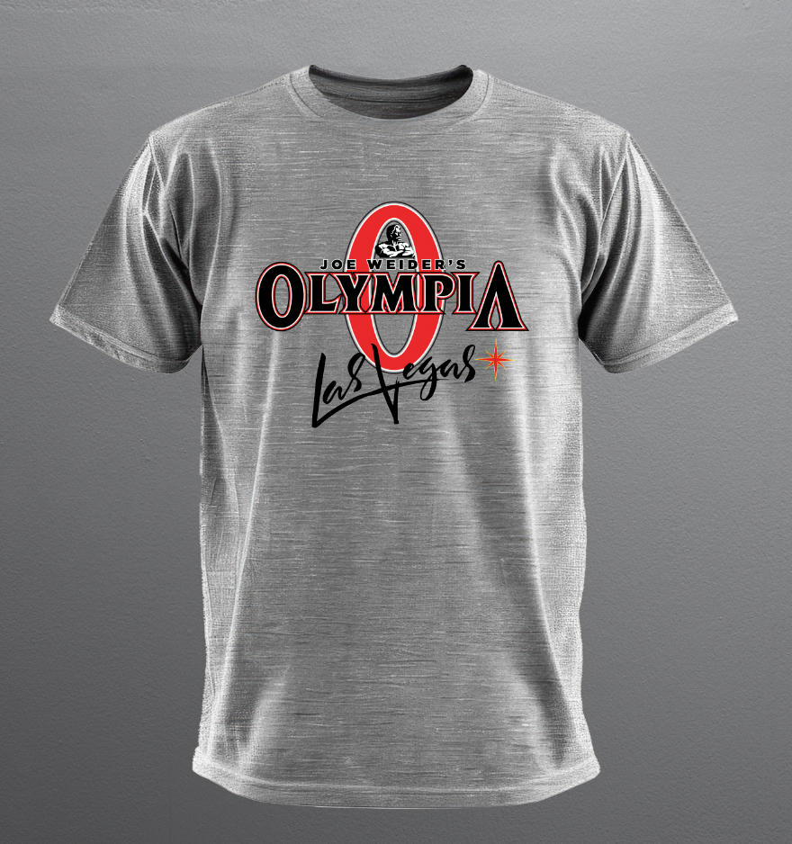 Olympia VEGAS Heather Grey T-Shirt