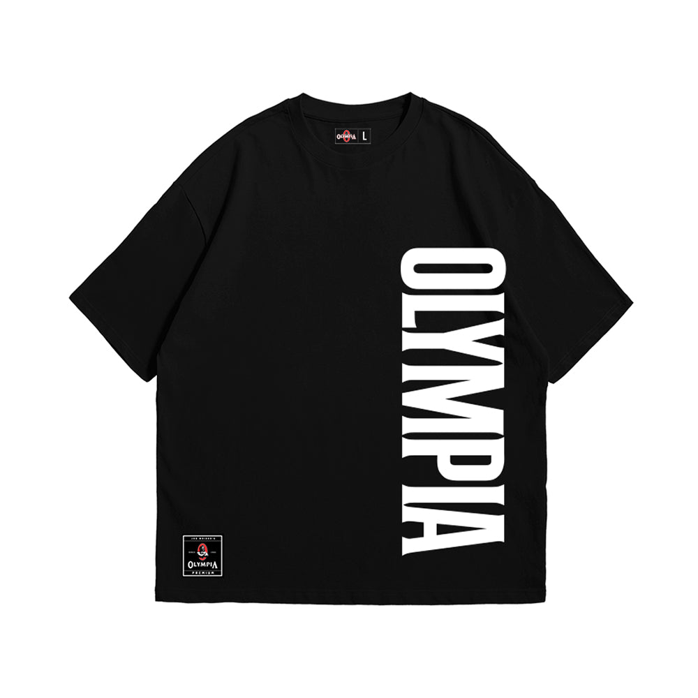 Olympia Premium Vertical Black OS Tee