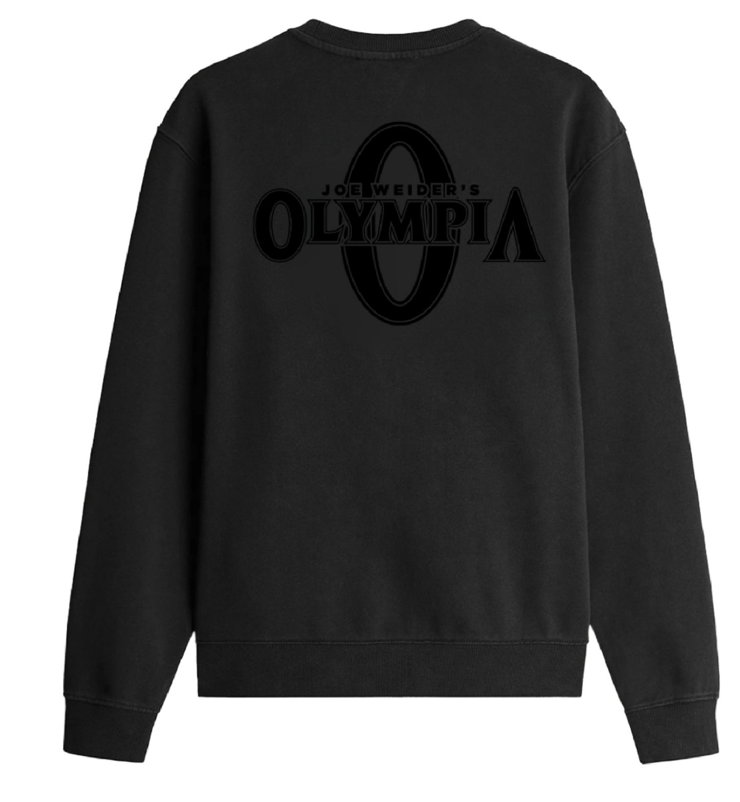 Olympia Black on Black Crewneck