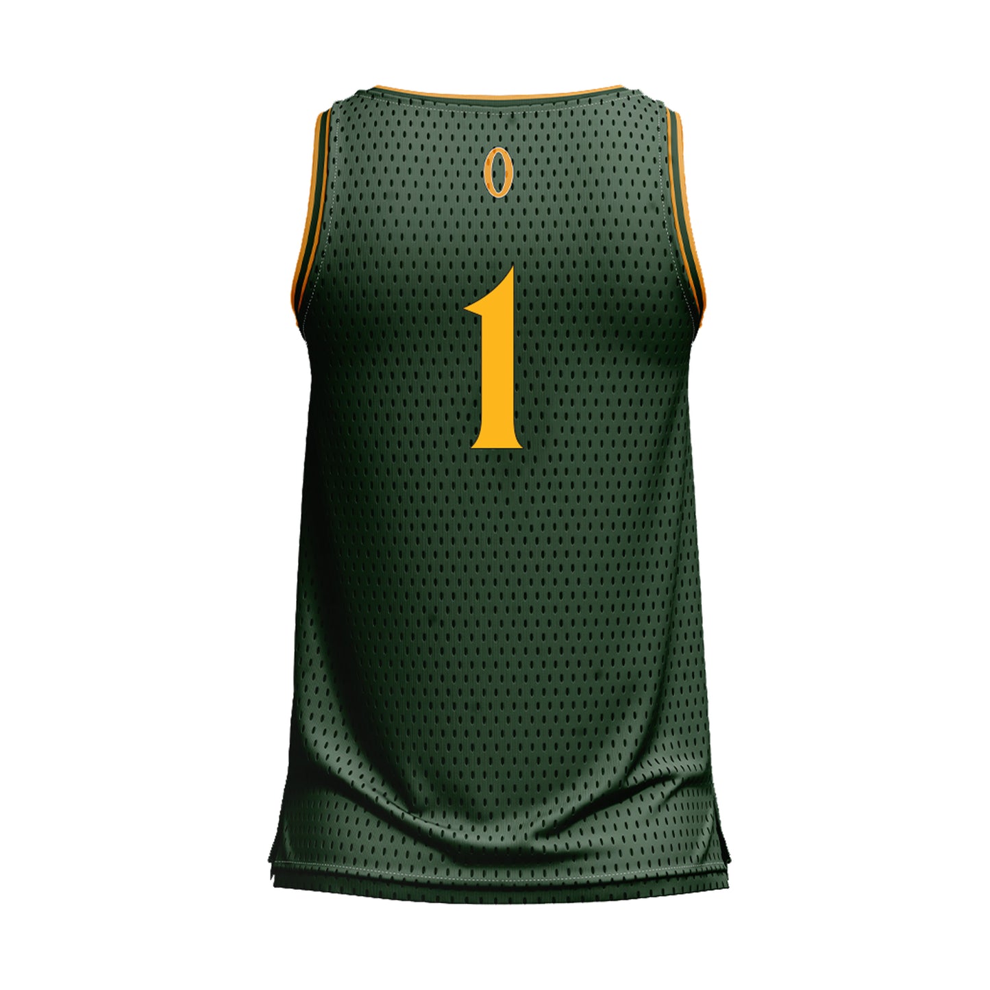 Camiseta de baloncesto Olympia verde/amarillo