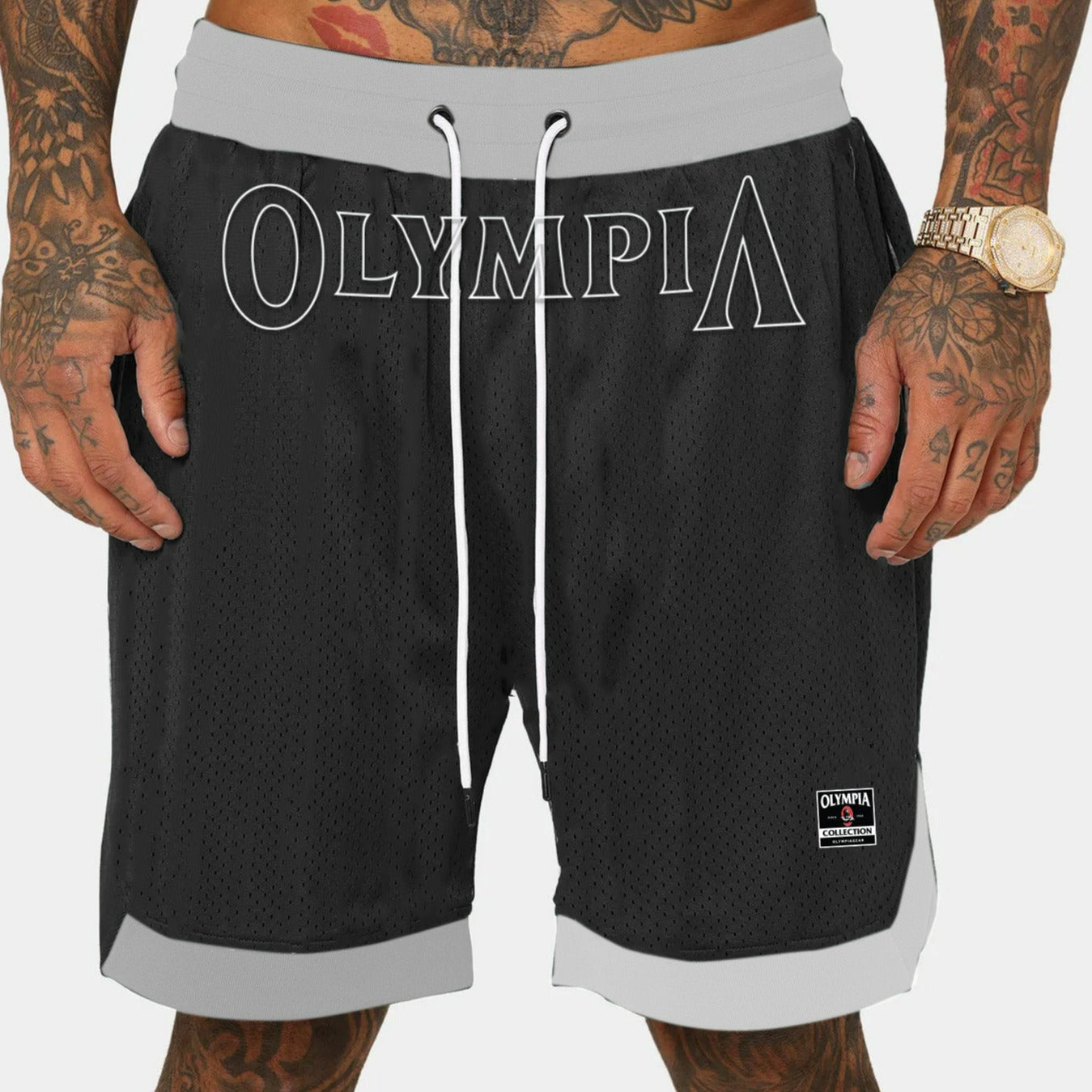 Pantalón corto de baloncesto Olympia para hombre