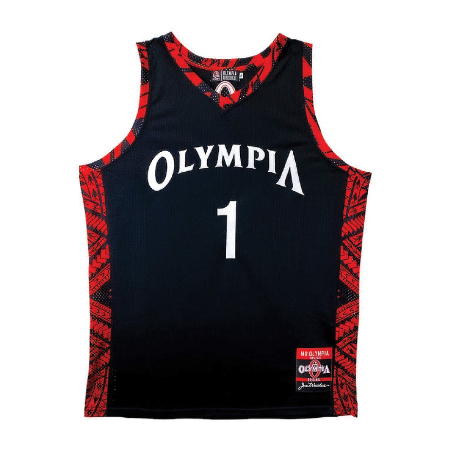 Camiseta de baloncesto Olympia Tatau Print