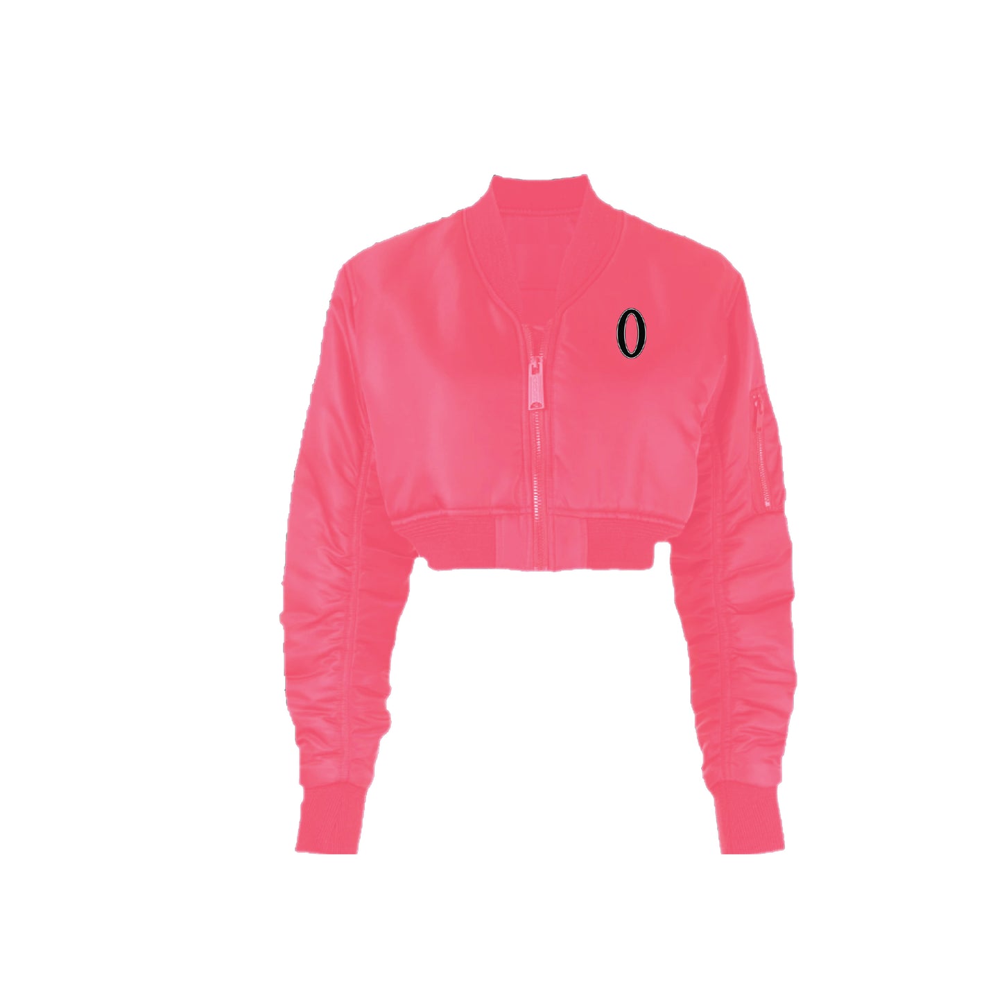 Chaqueta Bomber Corta Olympia Rosa